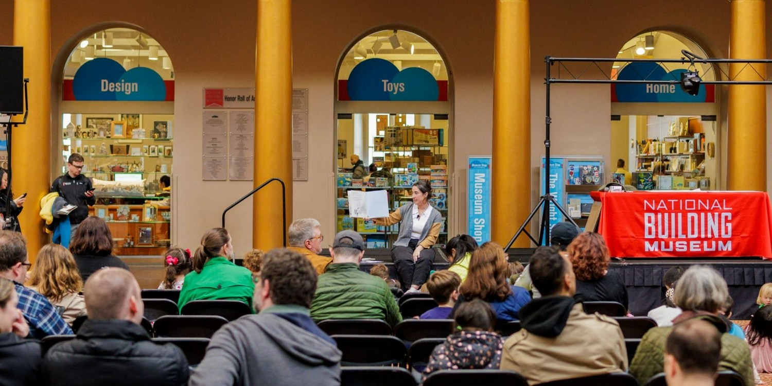 Storytime at the National Building Museum